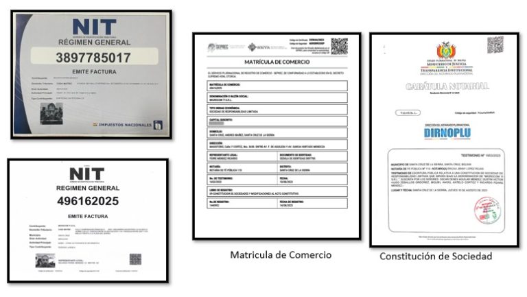 Documentación legal de Microcom TI SRL
